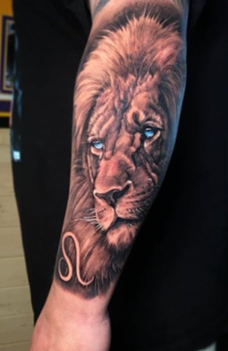 Leo Lion Tattoo1