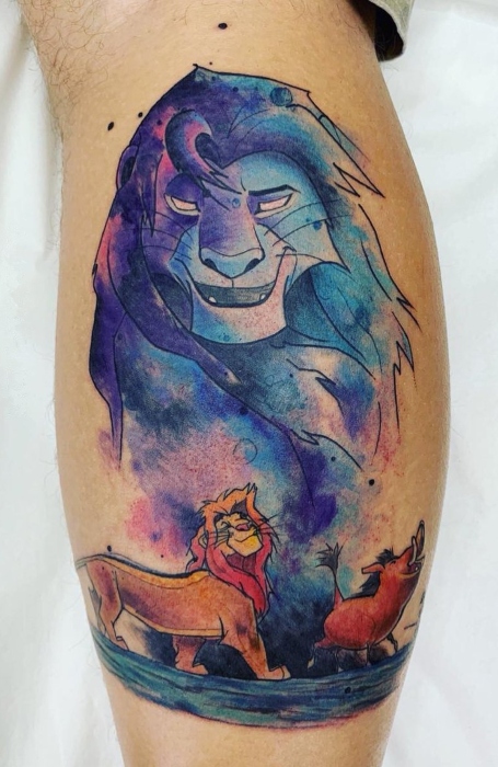 Lion king tattoo by Chris Showstoppr  Post 29871