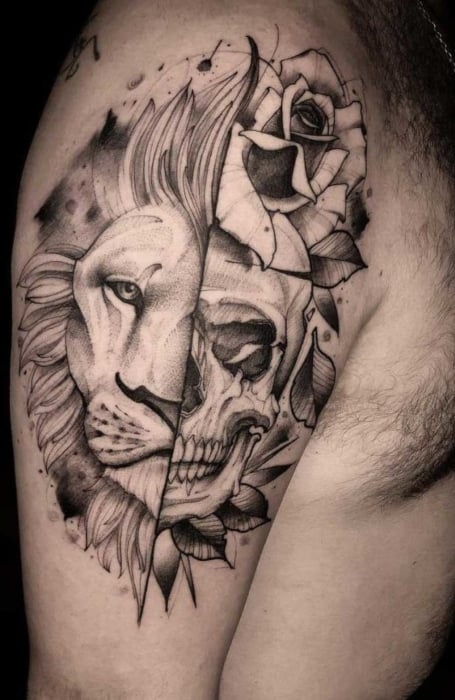40 Fierce Lion Tattoo Designs & Meaning - The Trend Spotter 40 Fierce Lion Tattoo Designs & Meaning - The Trend Spotter