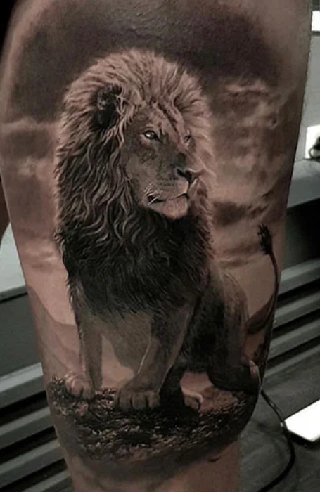 35 Badass Lion Tattoo Design Ideas