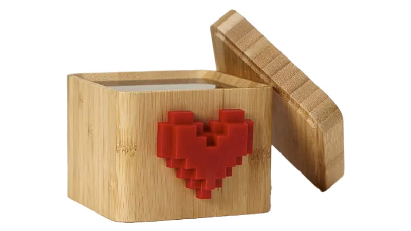 Lovebox Spinning Heart Messenger