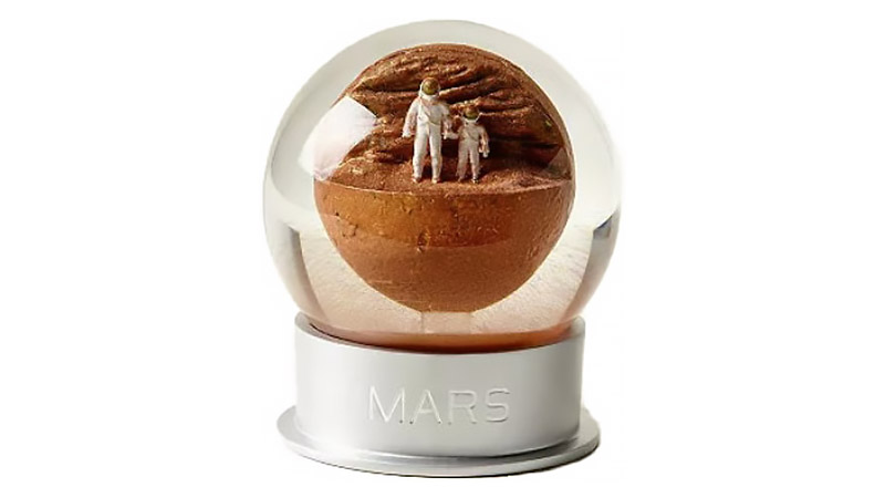 Mars Dust Globe
