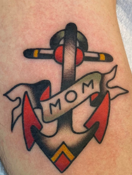 Mom Stomach Tattoo