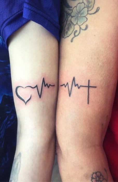 Mother And Son Infinity Tattoo1