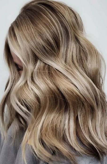Ombre Dirty Blonde Hair