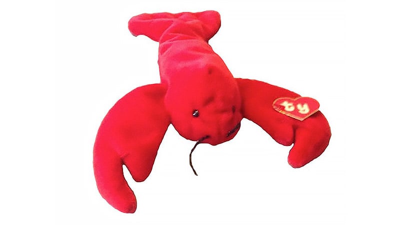 Punchers The Lobster Beanie Babies