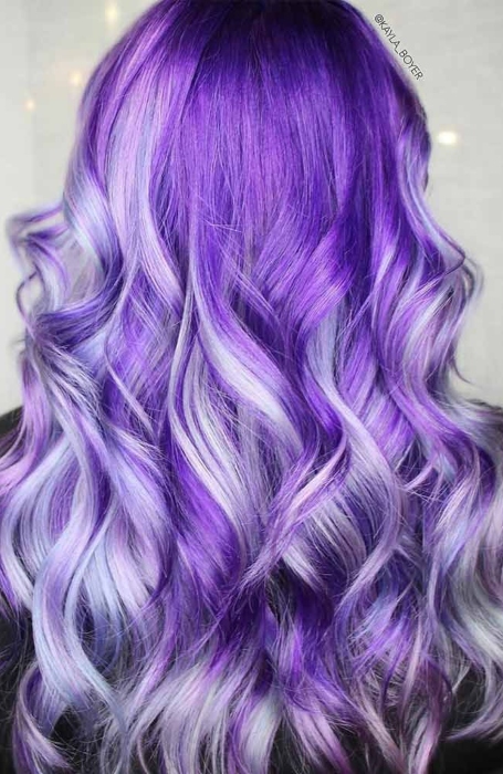 Purple Highlights