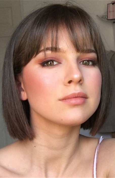 20 Mesmerizing SeeThrough Bangs for 2023  The Right Hairstyles