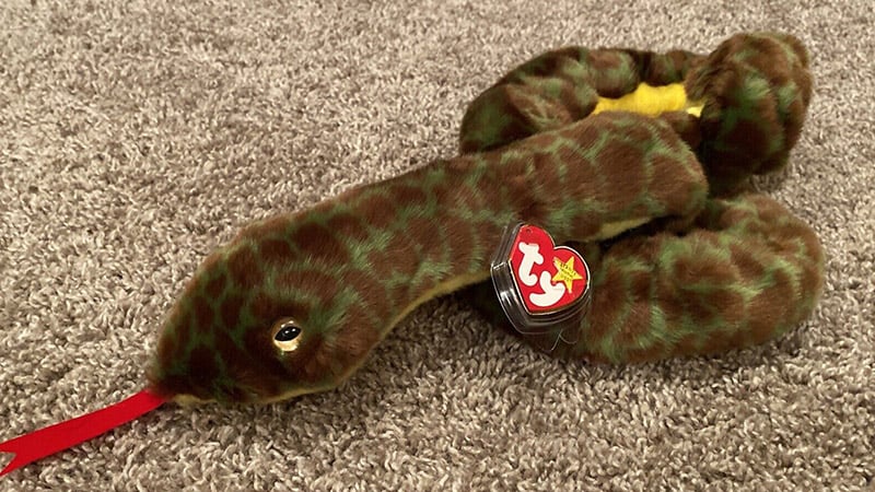 Slither The Snake Beanie Baby
