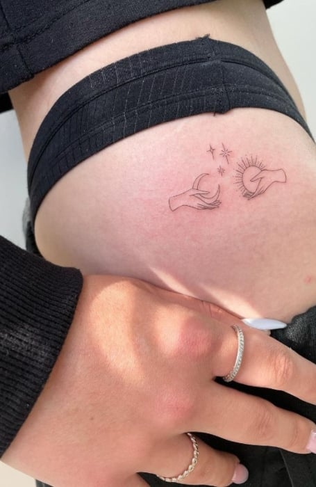 Small Hip Tattoo