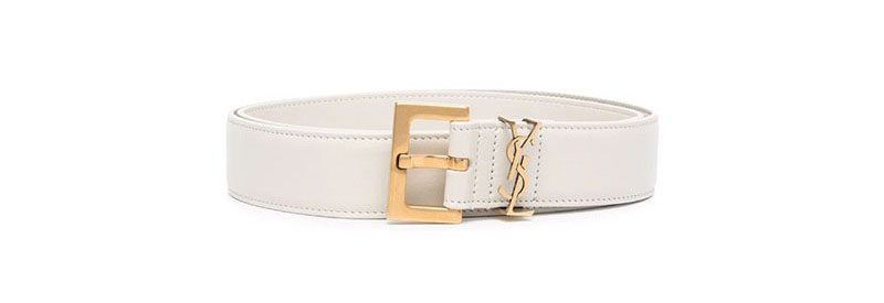 Ysl Logo Belt