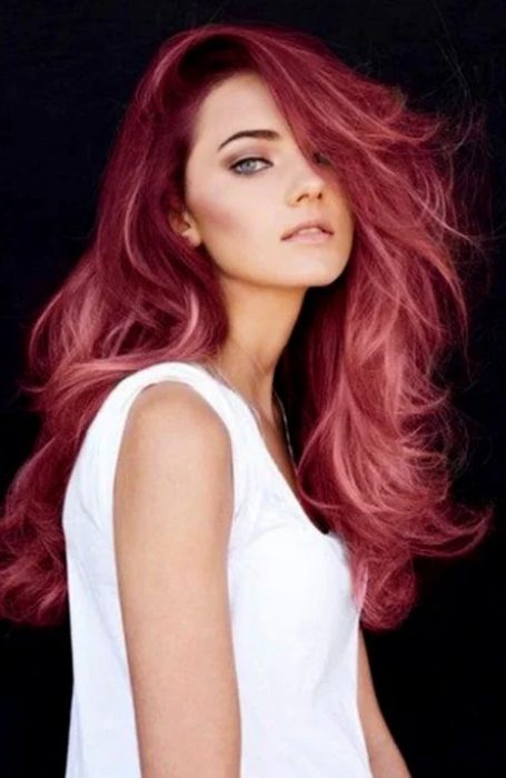 Burgundy Red Hair Color