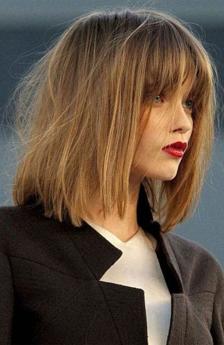 Fine Hair Layered Bob For Thin Hair