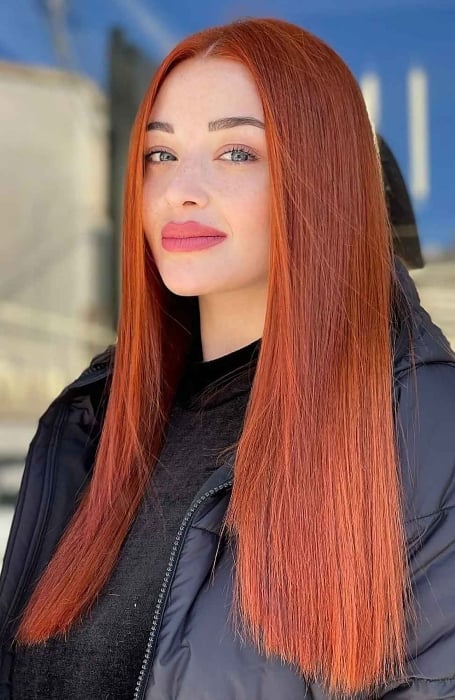 Ginger Red Hair Color