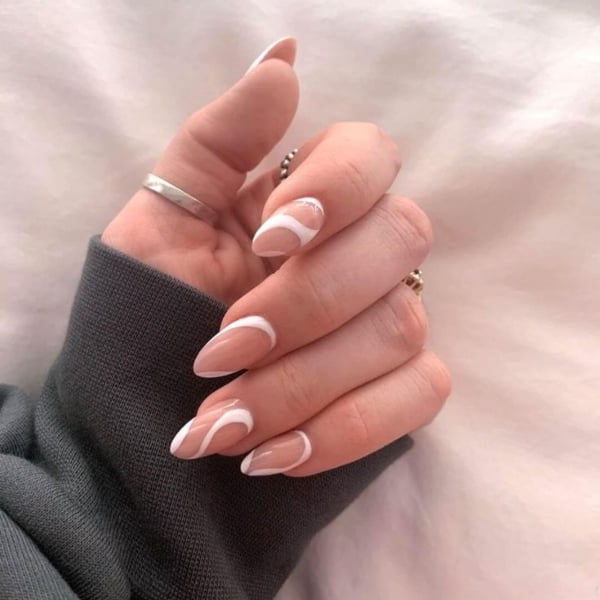 Long Oval Nails