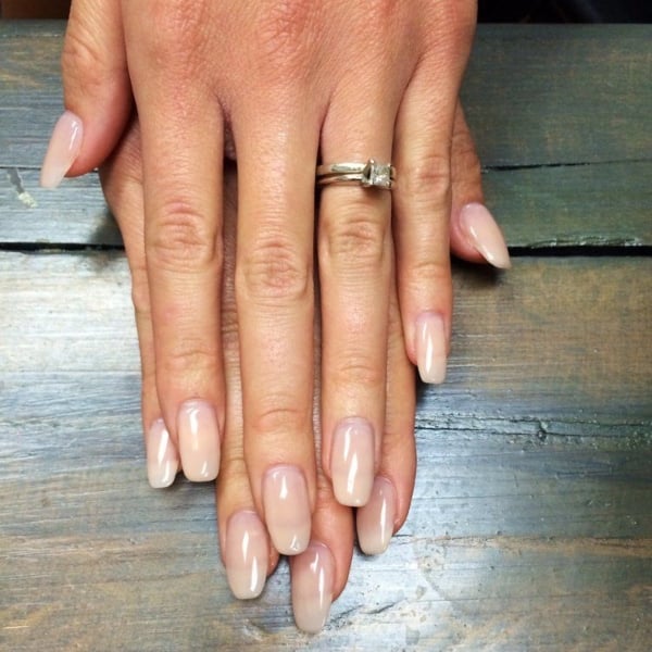 Natural Oval Nails