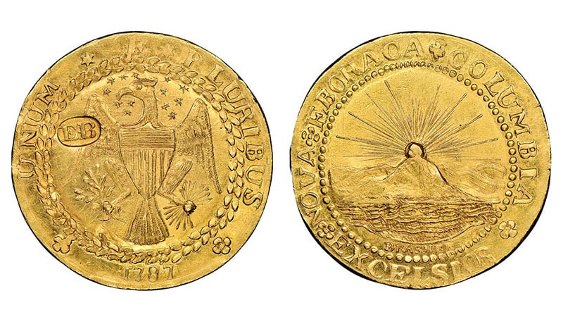 1787 Brasher Doubloon Eb On Wing [patrick Specimen] $9,360,000