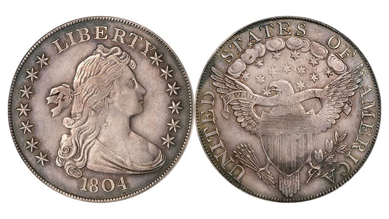 1804 Draped Bust Silver Dollar, Class Iii, Adams Carter Specimen $2,300,000