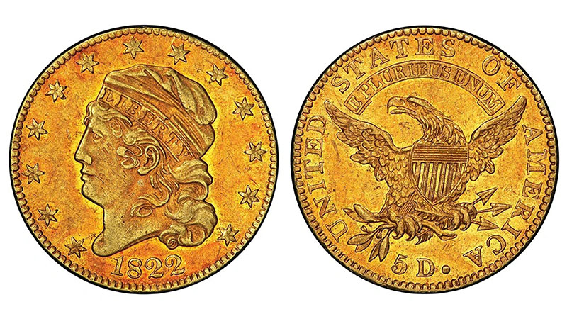 1822 Half Eagle