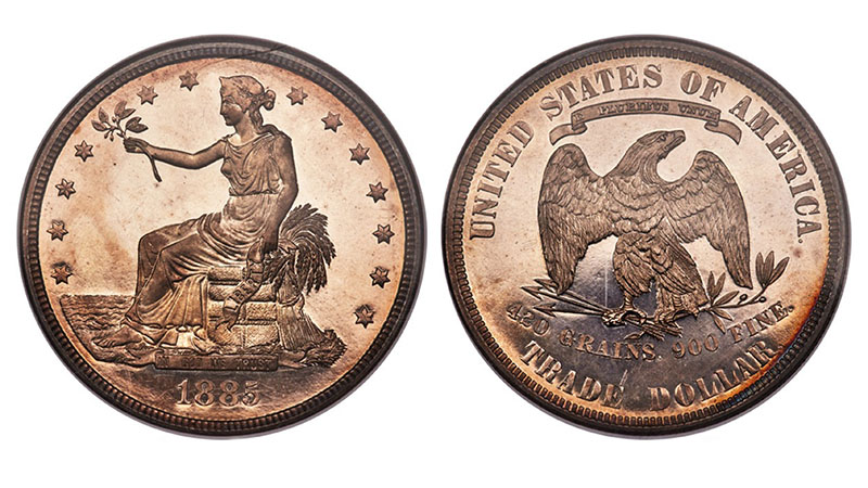 1885 Trade Dollar