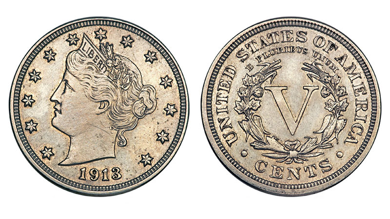 1913 Liberty Head Nickel George O. Walton