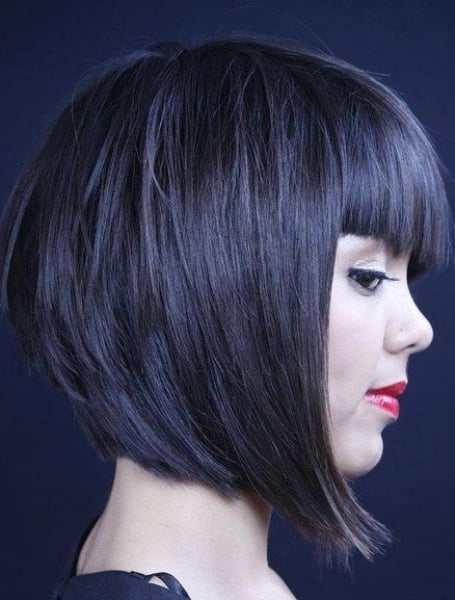 A Line Haircut for women