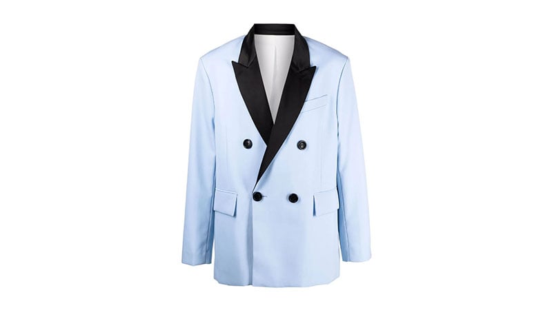 Ami Paris Double Breasted Smoking Jacket