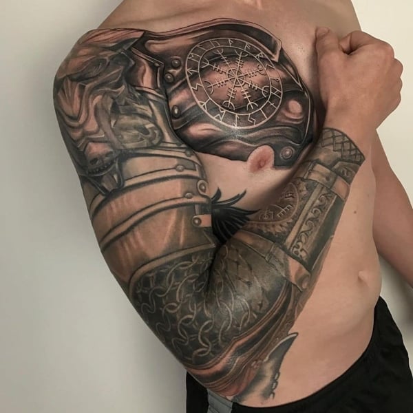 Armor Sleeve Tattoo (1)