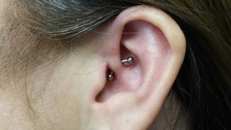 Barbell Daith Piercing