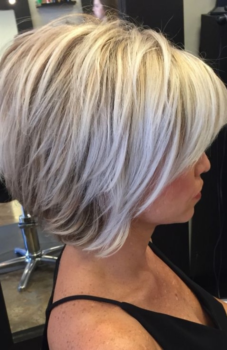 Blonde Highlights Short Hair (1)