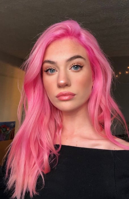 Bright Pink Hair