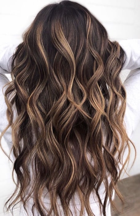 Discover more than 148 brown hair color streaks best