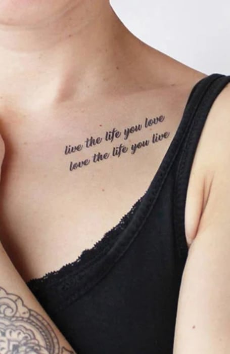 50 Best Quote Tattoos for Men & Women (2023) - The Trend Spotter