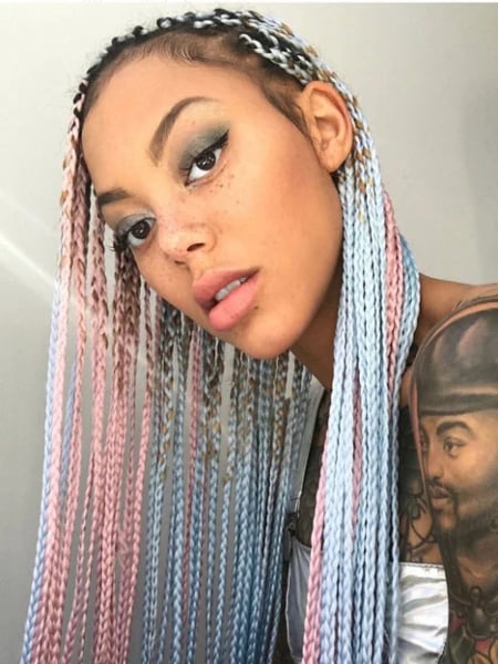 Color Lemonade Braids