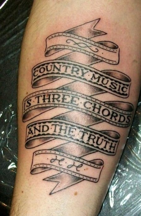 Country Music Tattoos