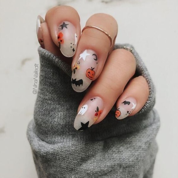 Cute Halloween Nails