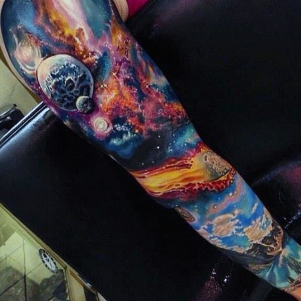 Galaxy Tattoo Sleeve (1)