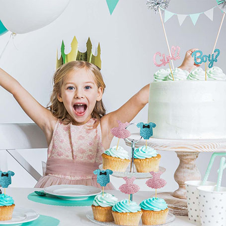 Gender Reveal Cupcakes