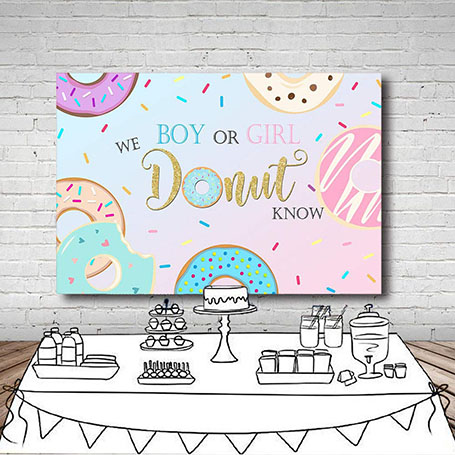 Gender Reveal Donut