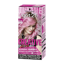 Got2b Creative Semi Permanent Hair Color, 093 Pretty In Pink