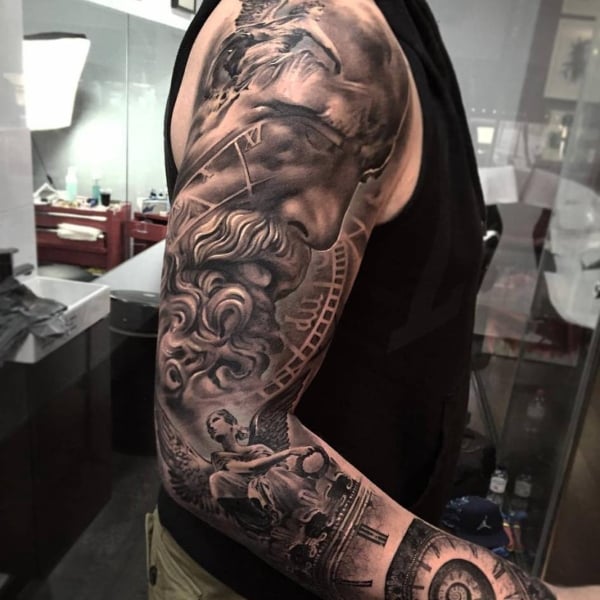 Greek Mythology Tattoo Sleeve (1)