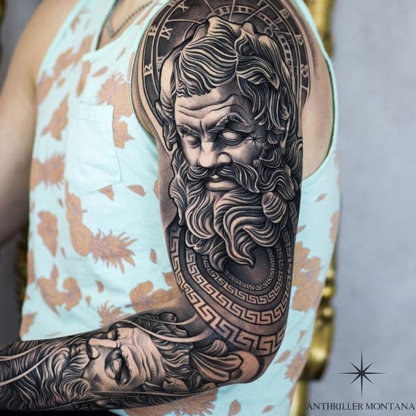 Greek Tattoo Sleeve (1)