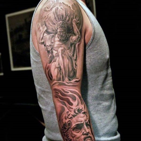 Greek Tattoo Sleeve