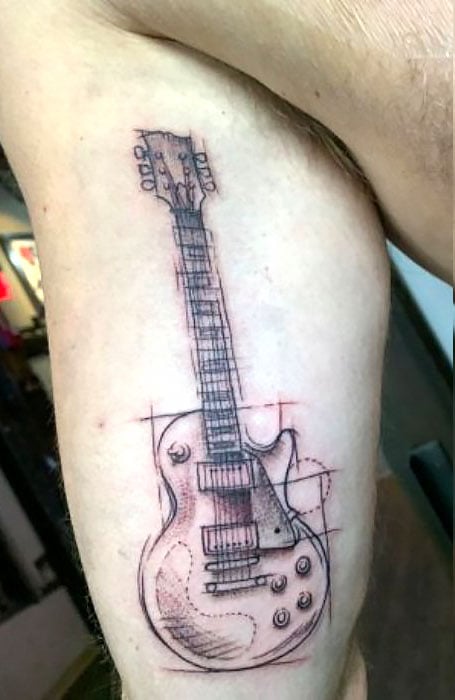 Guitar Tattoo 1 1