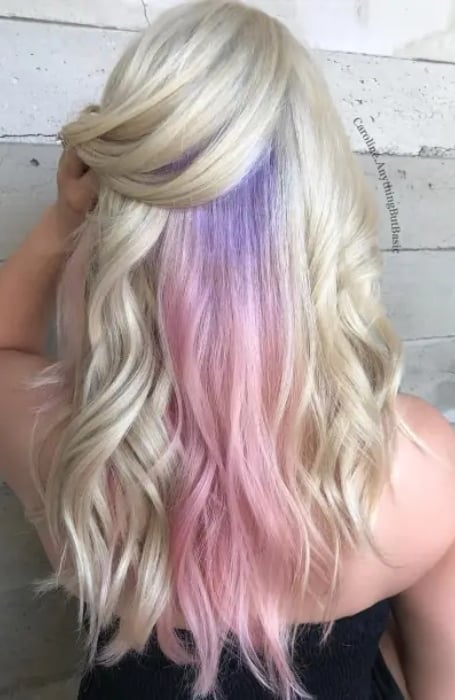 Pastel Peekaboo Hair 