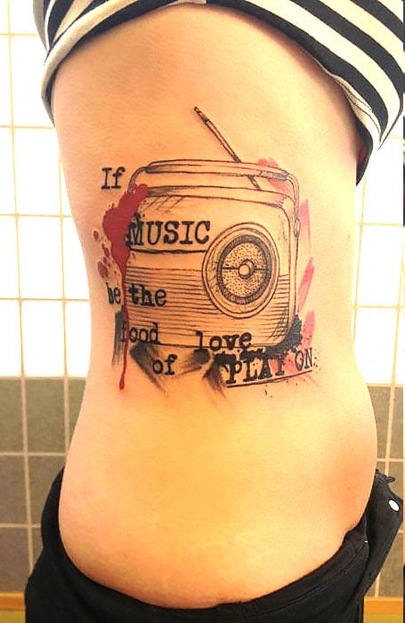 145 Rockin Music Tattoos That Will have You Singing