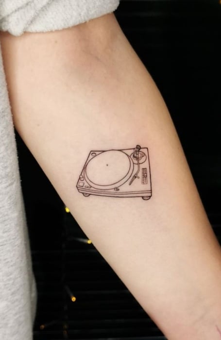 Minimalist Music Tattoo (1)