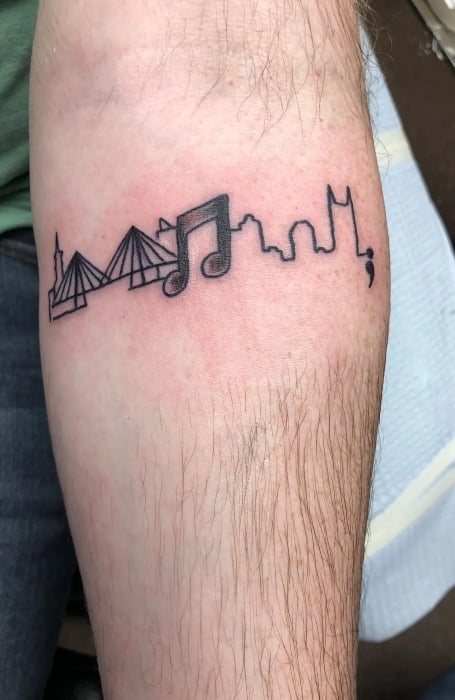 Aggregate 94+ about music heartbeat tattoo latest .vn Aggregate 94+ about music heartbeat tattoo latest .vn
