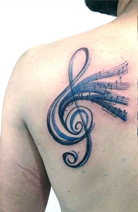 Music Clef Tattoo 1 1
