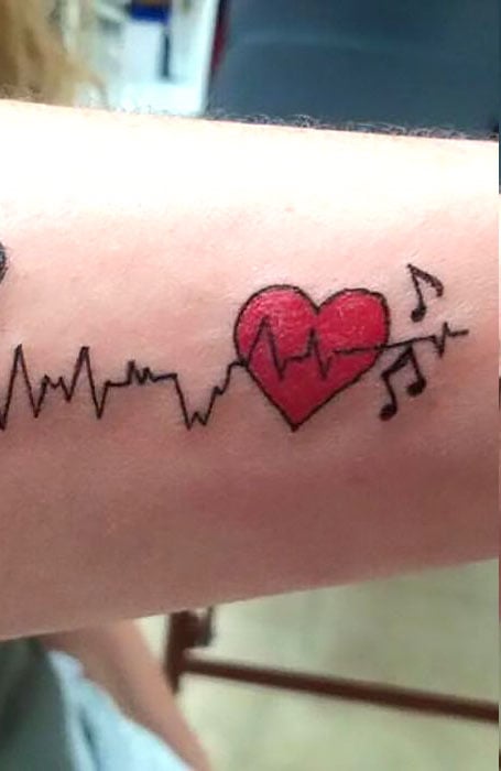 Heartbeat Tattoos - Etsy